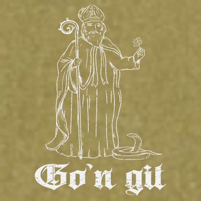 Funny Gon Git St Patrick Garment-Dyed Women's Muscle Tee