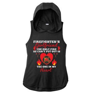 Fire Great Gift Firefighters Friend Heart Tees Gift Ladies PosiCharge Tri-Blend Wicking Draft Hoodie Tank