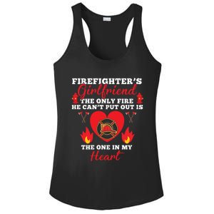 Fire Great Gift Firefighters Friend Heart Tees Gift Ladies PosiCharge Competitor Racerback Tank