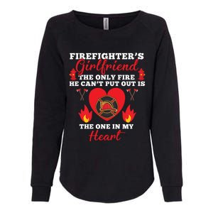 Fire Great Gift Firefighters Friend Heart Tees Gift Womens California Wash Sweatshirt