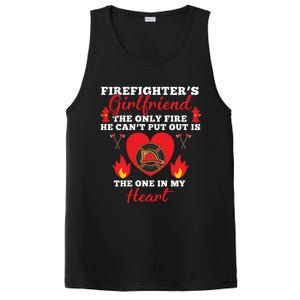 Fire Great Gift Firefighters Friend Heart Tees Gift PosiCharge Competitor Tank