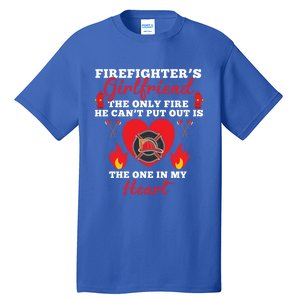 Fire Great Gift Firefighters Friend Heart Tees Gift Tall T-Shirt