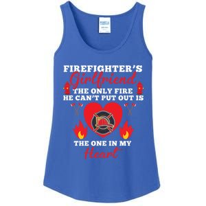 Fire Great Gift Firefighters Friend Heart Tees Gift Ladies Essential Tank