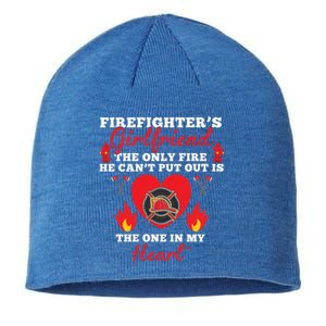 Fire Great Gift Firefighters Friend Heart Tees Gift Sustainable Beanie