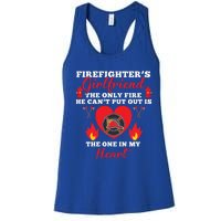 Fire Great Gift Firefighters Friend Heart Tees Gift Women's Racerback Tank