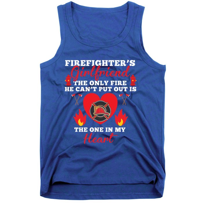 Fire Great Gift Firefighters Friend Heart Tees Gift Tank Top