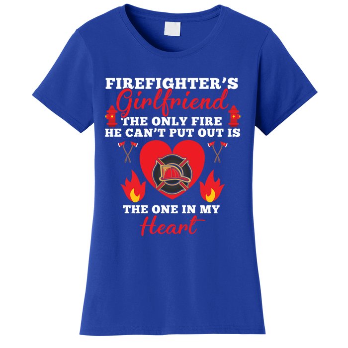 Fire Great Gift Firefighters Friend Heart Tees Gift Women's T-Shirt