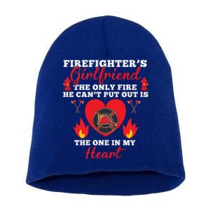 Fire Great Gift Firefighters Friend Heart Tees Gift Short Acrylic Beanie