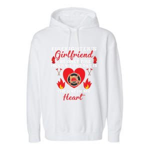 Fire Great Gift Firefighters Friend Heart Tees Gift Garment-Dyed Fleece Hoodie