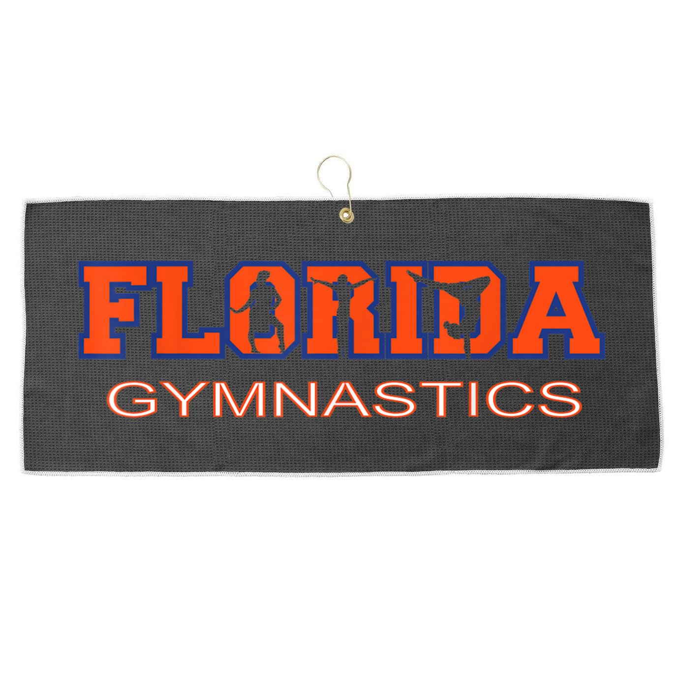 Florida Gymnastics Girls Tumbling Gear Gymnast Aerobic Dance Large Microfiber Waffle Golf Towel