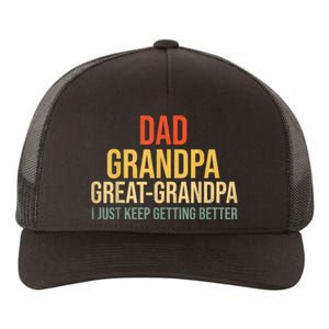 Funny Great Grandpa For Fathers Day Yupoong Adult 5-Panel Trucker Hat