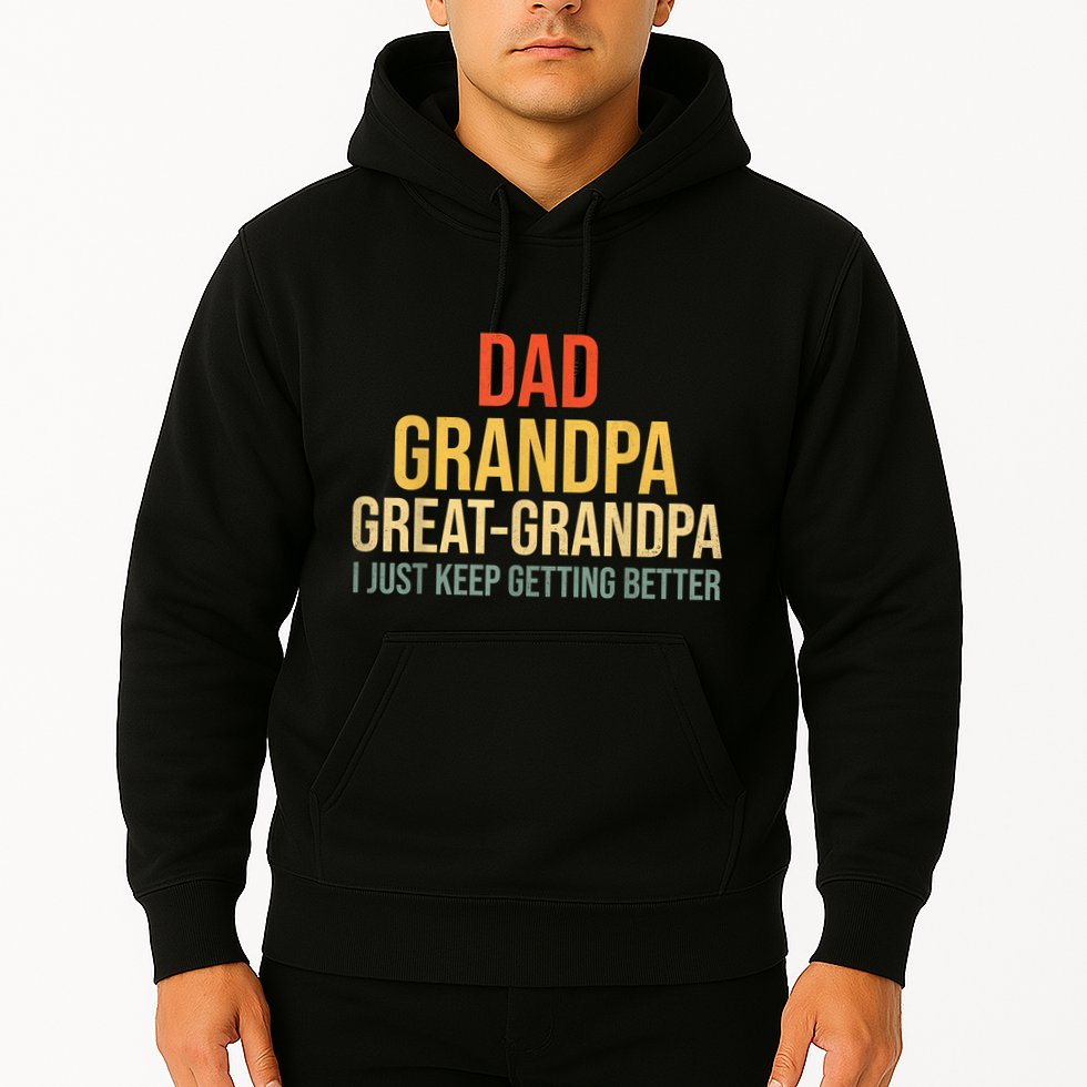 Funny Great Grandpa For Fathers Day Hoodie