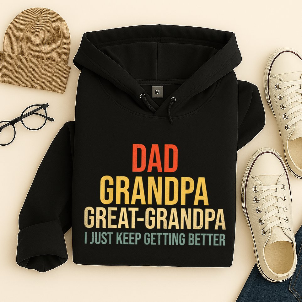 Funny Great Grandpa For Fathers Day Hoodie