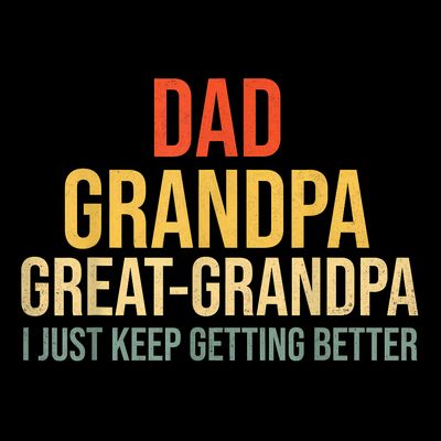 Funny Great Grandpa For Fathers Day T-Shirt