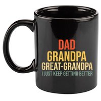 Funny Great Grandpa For Fathers Day 11oz C Handle Ceramic Mug