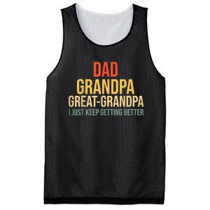 Funny Great Grandpa For Fathers Day Mesh Reversible Basketball Jersey Tank