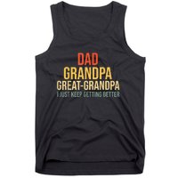 Funny Great Grandpa For Fathers Day Tank Top