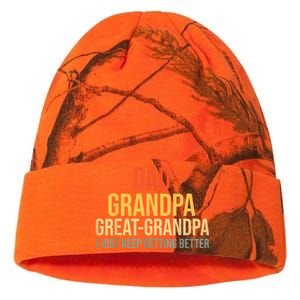 Funny Great Grandpa For Fathers Day Kati Licensed 12" Camo Beanie