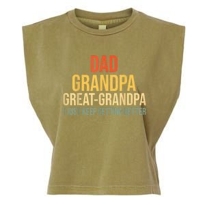 Funny Great Grandpa For Fathers Day Garment-Dyed Women's Muscle Tee