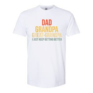 Funny Great Grandpa For Fathers Day Softstyle CVC T-Shirt