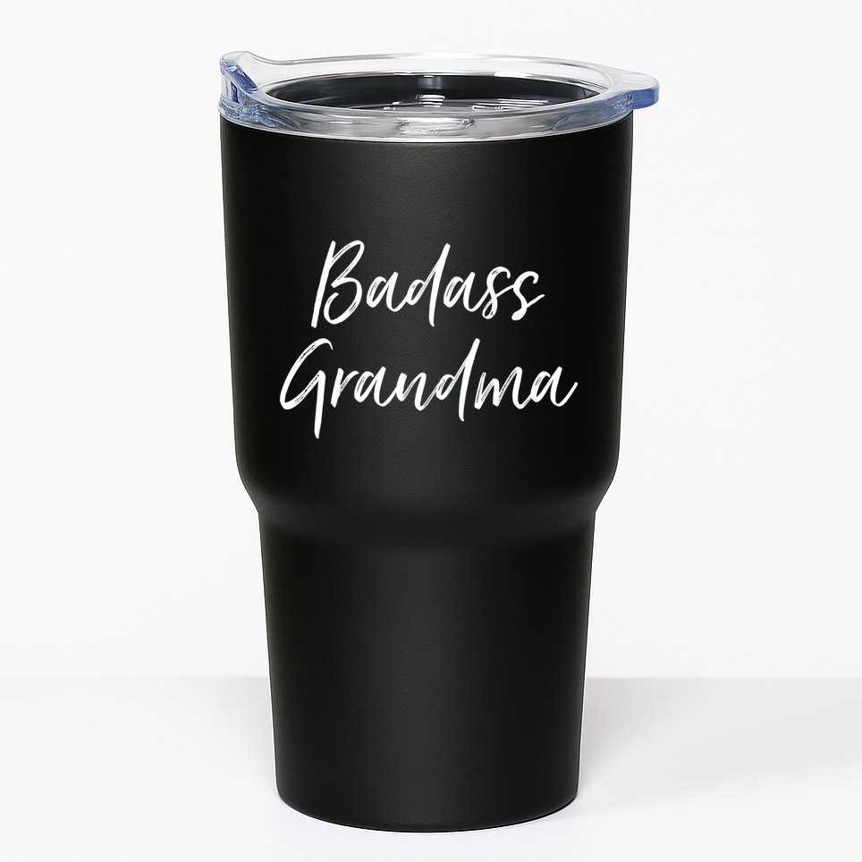 Funny Grandmother Gifts For Nana Badass Grandma Tumbler