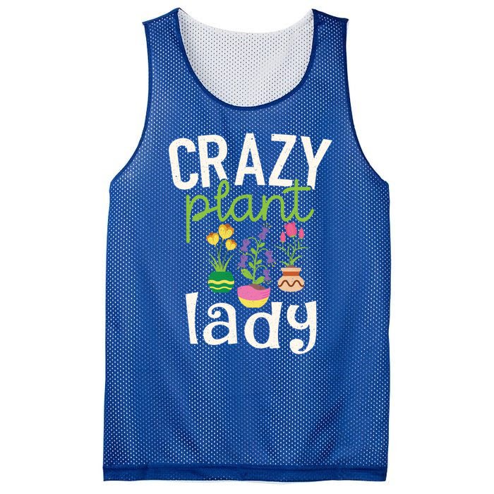 Funny Gardening Gift Crazy Plant Lady Gift Mesh Reversible Basketball Jersey Tank