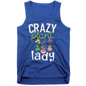 Funny Gardening Gift Crazy Plant Lady Gift Tank Top