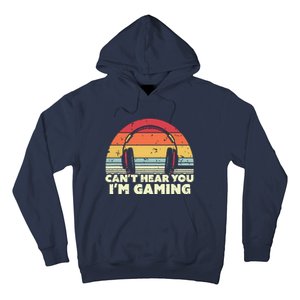 Funny Gamer Gift Idea Cant Hear You Im Gaming Hoodie