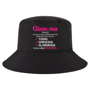 Funny Glamma Grandma Cute Mommy Mama Mother's Day Cool Comfort Performance Bucket Hat