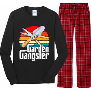 Funny Gardener Gardening Lover Green Thumb Gardening Long Sleeve Pajama Set