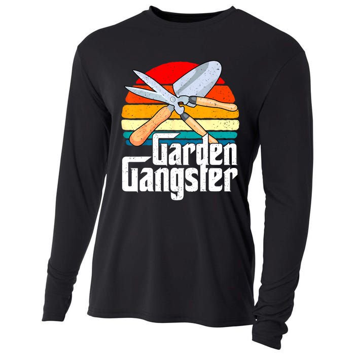 Funny Gardener Gardening Lover Green Thumb Gardening Cooling Performance Long Sleeve Crew