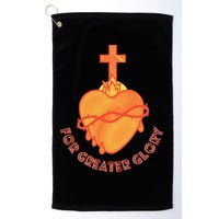 For Greater Glory Golf Towel