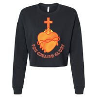 For Greater Glory Cropped Pullover Crew