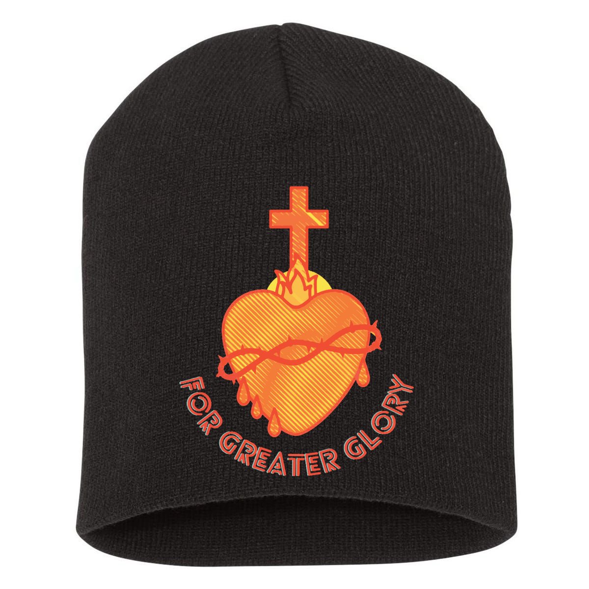 For Greater Glory Short Acrylic Beanie