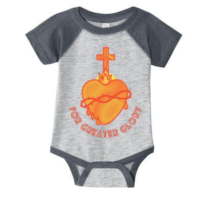 For Greater Glory Infant Baby Jersey Bodysuit