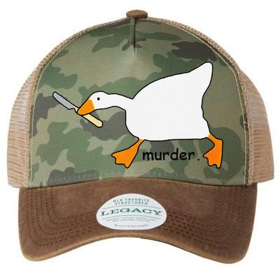 Funny Goose Game Murder Funny Meme Legacy Tie Dye Trucker Hat