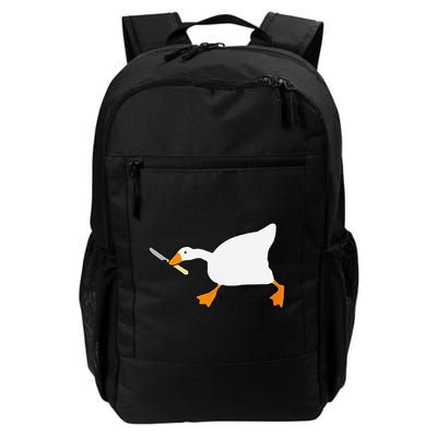 Funny Goose Game Murder Funny Meme Backpack