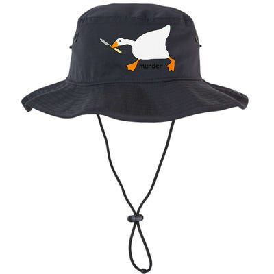 Funny Goose Game Murder Funny Meme Bucket Hat