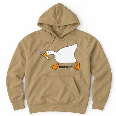 Funny Goose Game Murder Funny Meme Hoodie