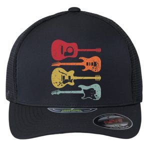 Funny Guitarist Guitar Player Music Lover Flexfit Unipanel Trucker Cap