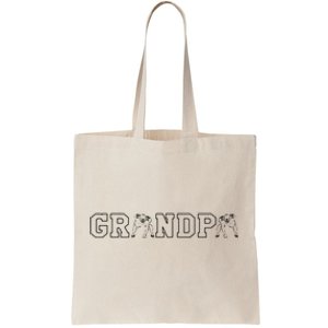 Football Grandpa Gramps Grandparents Day Tackle Coach Tote Bag