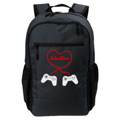 Funny Gamer Heart Design Cool Valentine's Day Video Games Great Gift Daily Commute Backpack