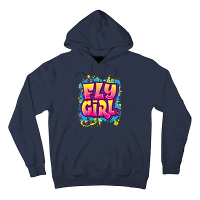 Fly Girl Hip Hop 80s 90s Dance Bgirl Urban Graffiti Style Hoodie