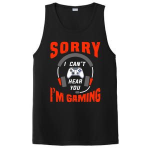 Funny Gamer Headset I Can't Hear You I'm Gaming PosiCharge Competitor Tank