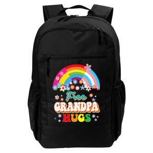 Free Grandpa Hugs Lgbtq Pansexual Daily Commute Backpack