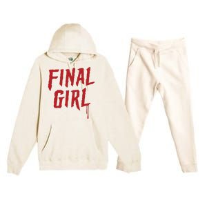 Final Girl Horror Movie Inspired Premium Hooded Sweatsuit Set