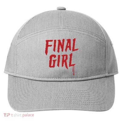 Final Girl Horror Movie Inspired 7-Panel Snapback Hat
