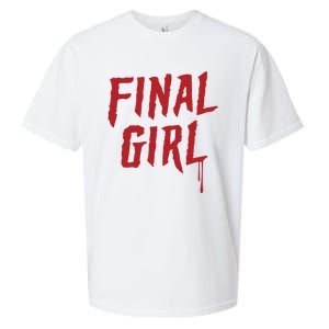 Final Girl Horror Movie Inspired Sueded Cloud Jersey T-Shirt