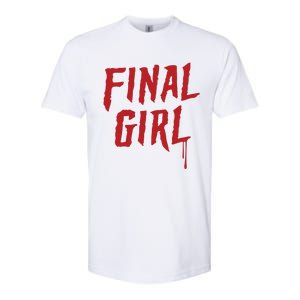 Final Girl Horror Movie Inspired Softstyle CVC T-Shirt