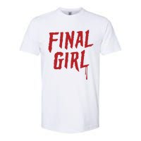 Final Girl Horror Movie Inspired Softstyle CVC T-Shirt